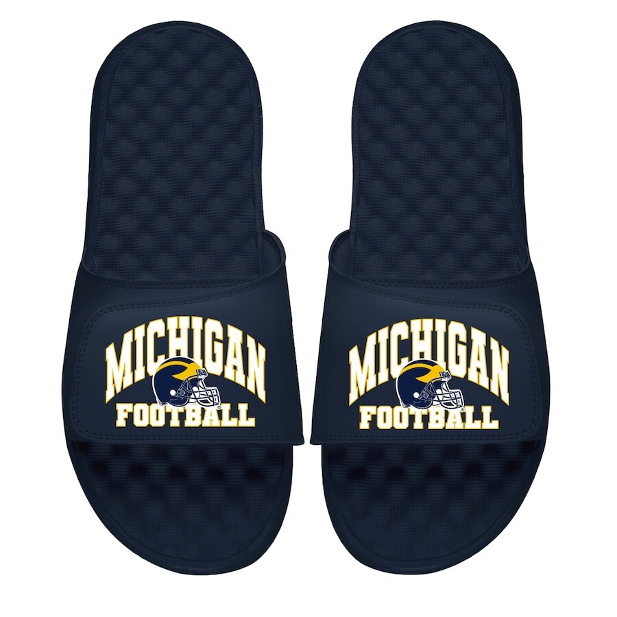 

Шлепанцы ISlide Michigan Wolverines, нави