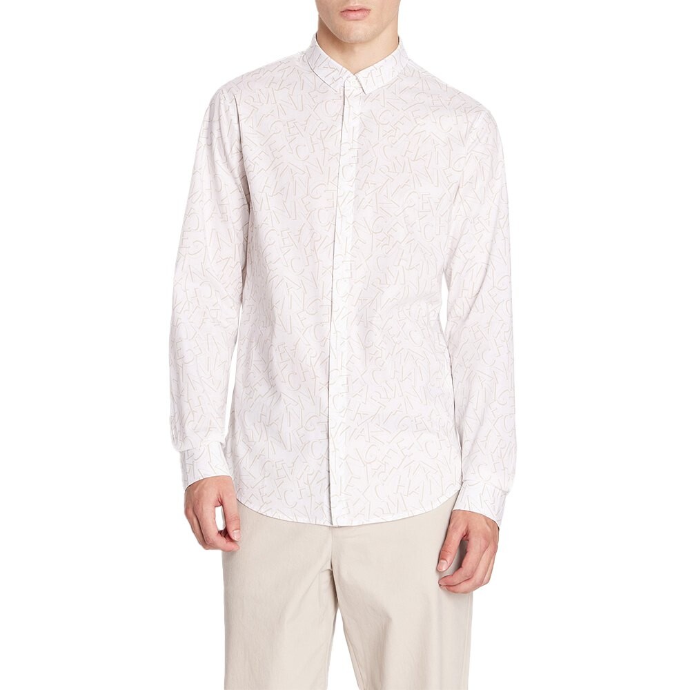 

Рубашка Armani Exchange 6RZC25_ZNEAZ, бежевый