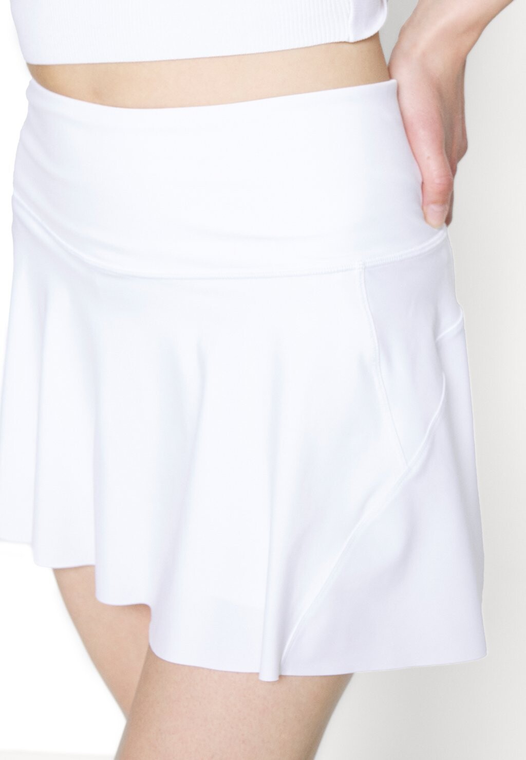 

Спортивная юбка Ace Tennis Skort Athleta, ярко-белая