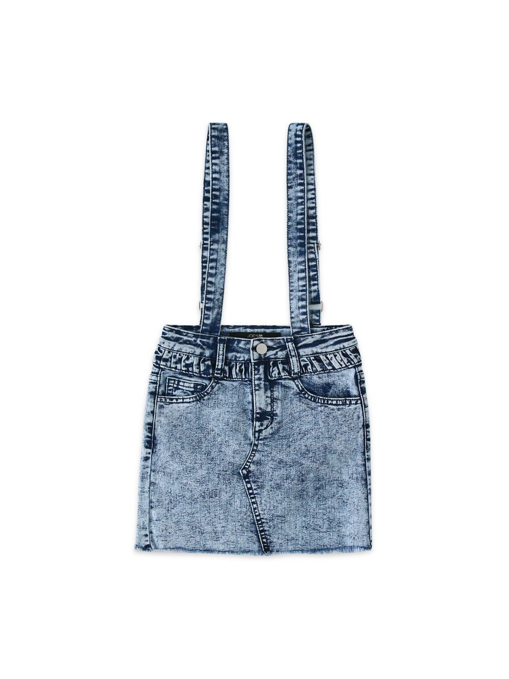 

Джинсовая юбка с подтяжками для девочек Joe's Jeans, синий