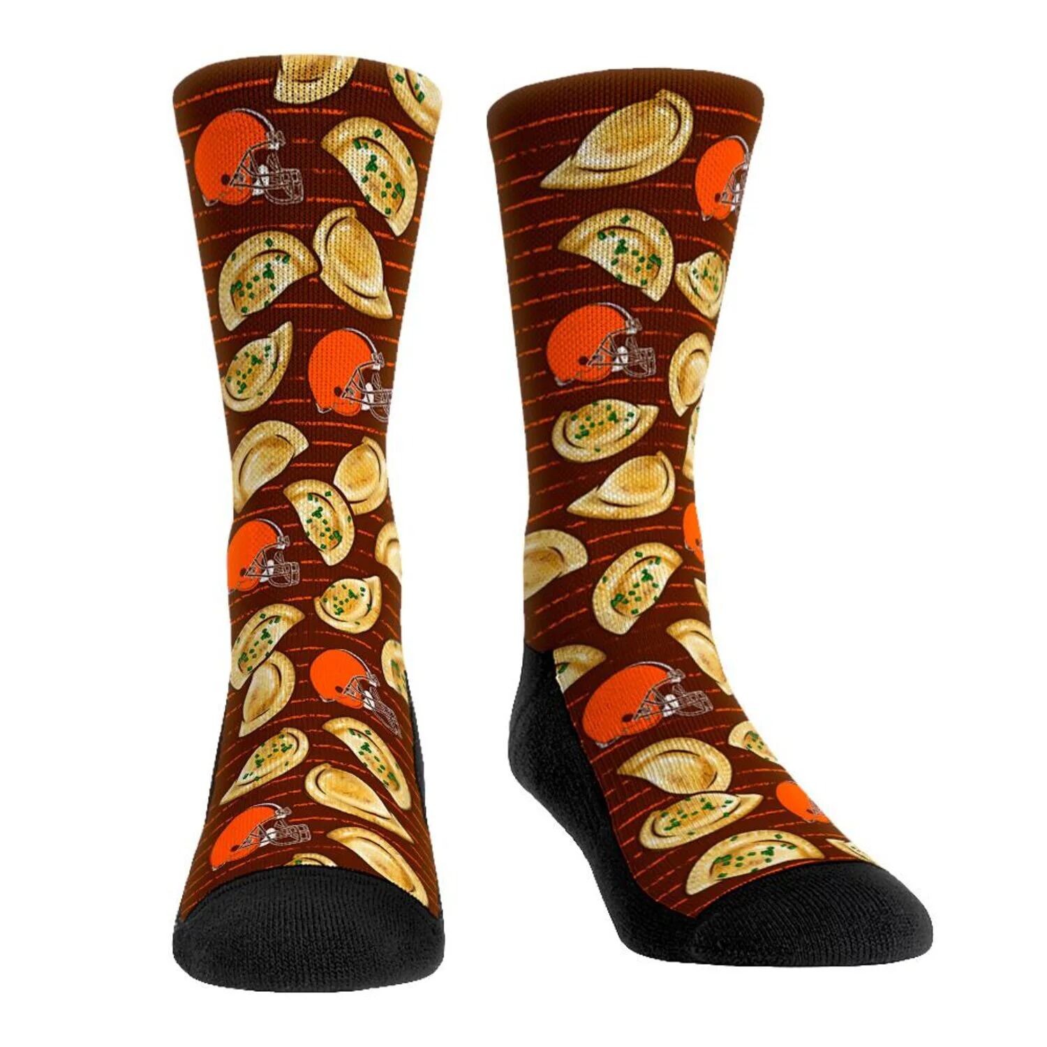 

Молодежные носки Rock Em Носки Cleveland Browns Localized Food Crew Unbranded