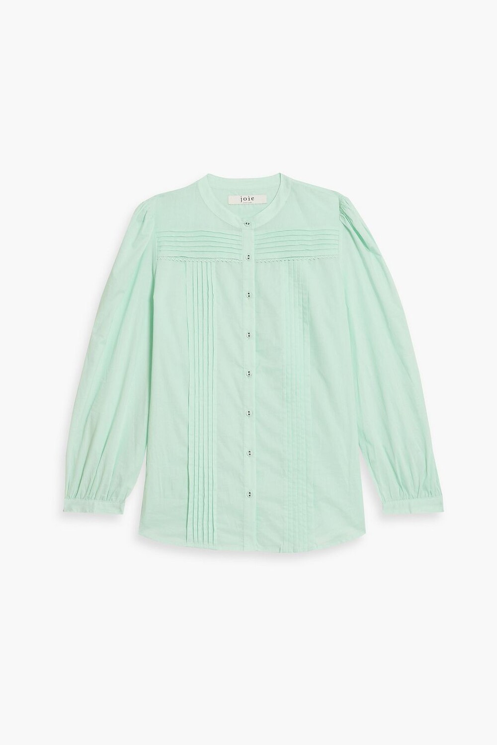 

Блузка Vesta из хлопковой вуали с защипами JOIE, мятный