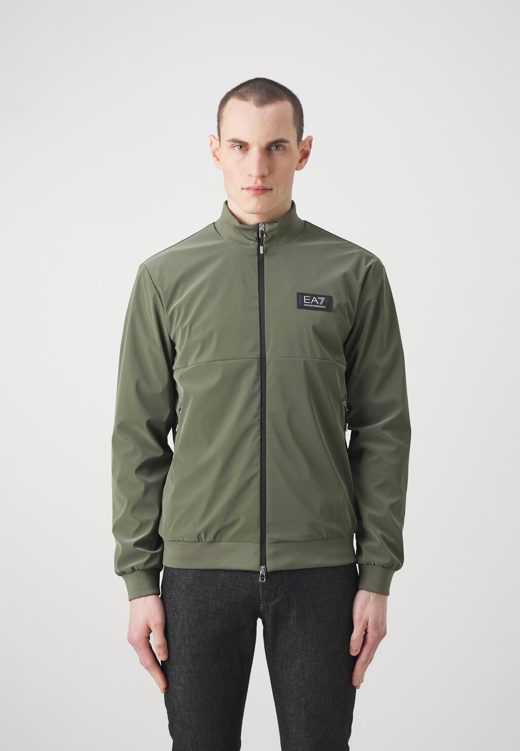 

Куртка-бомбер Jacket EA7 Emporio Armani, цвет verde scuro