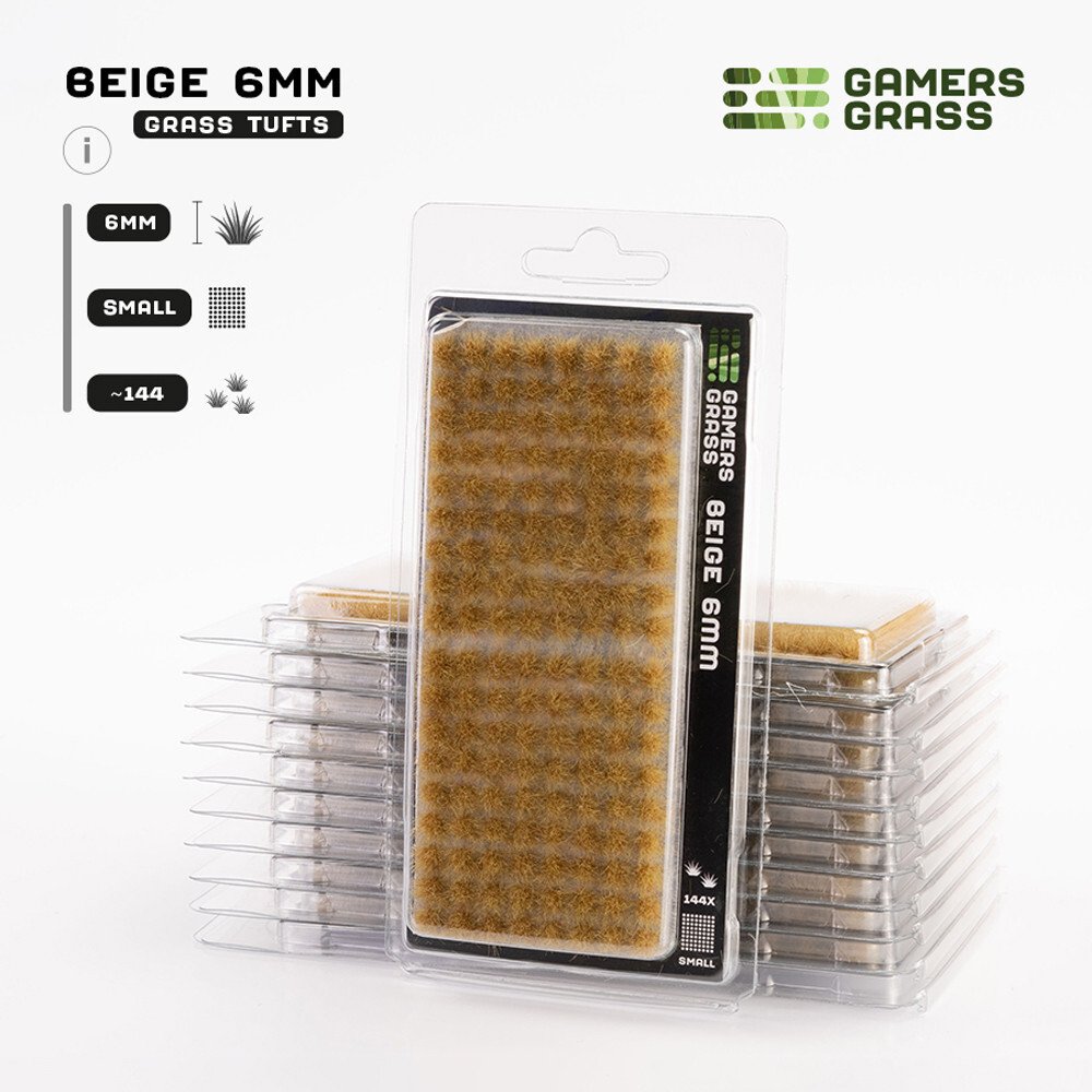 

Аксессуары Gamers Grass Gamers Grass Tufts: Beige - Small 6mm