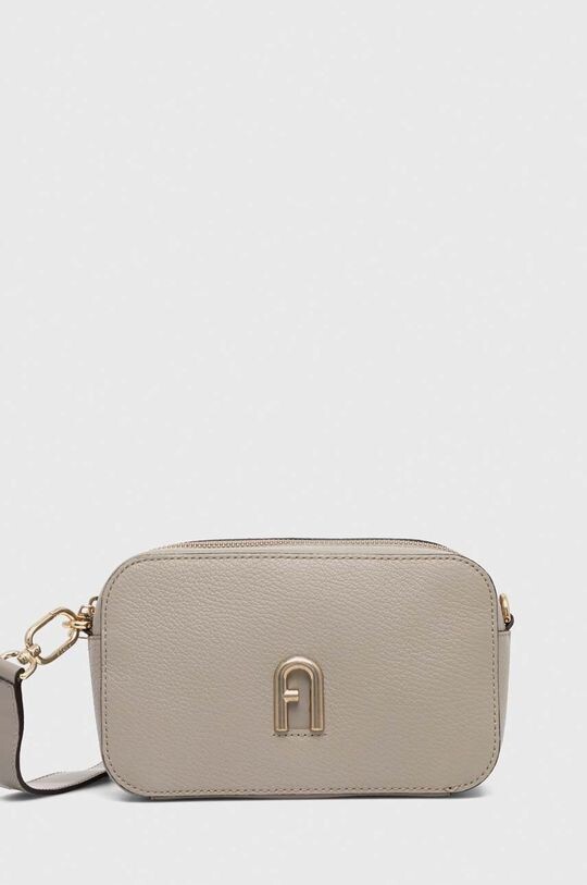

Кожаная сумка Furla, серый