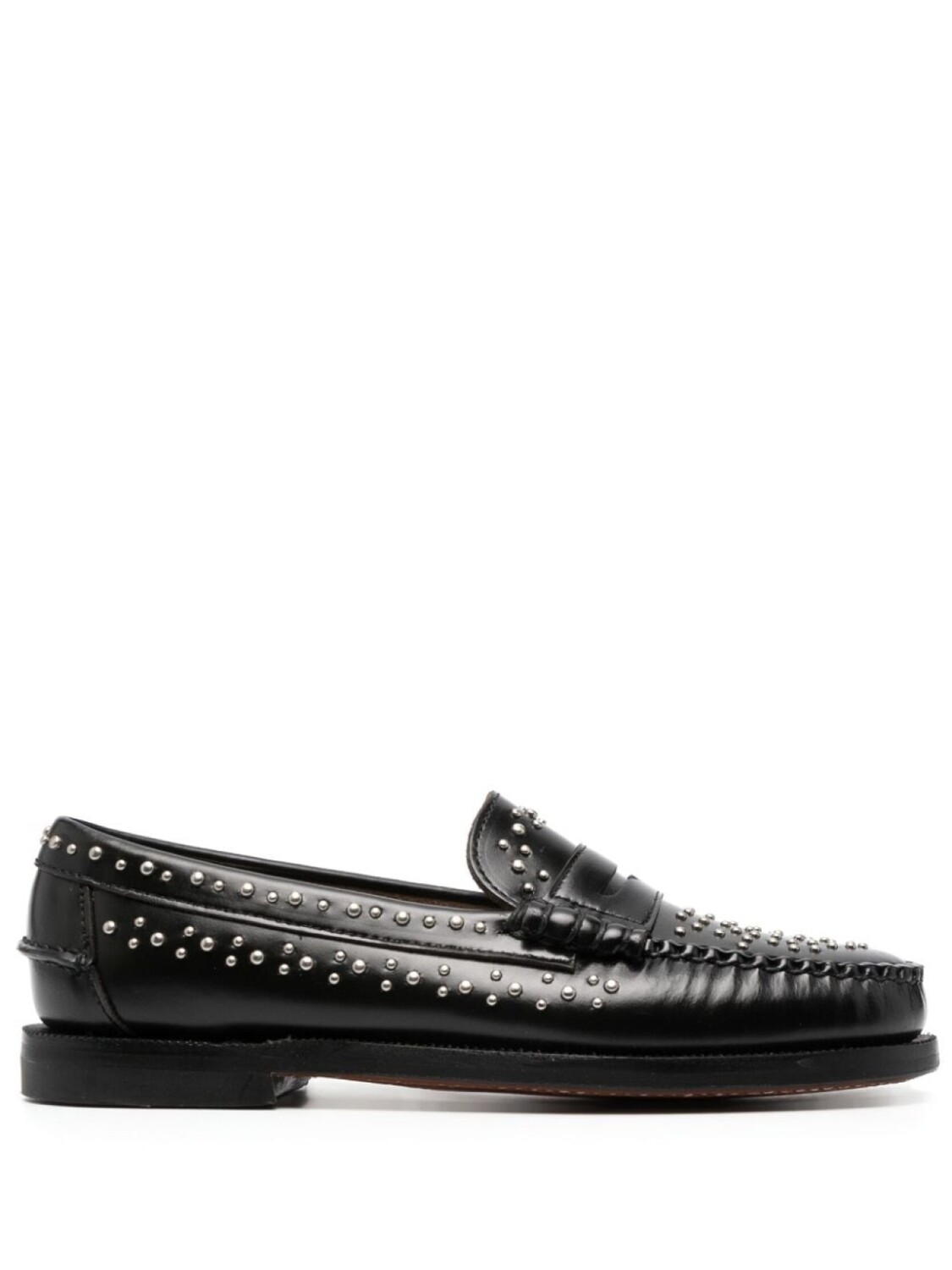 

Sebago лоферы с заклепками, черный