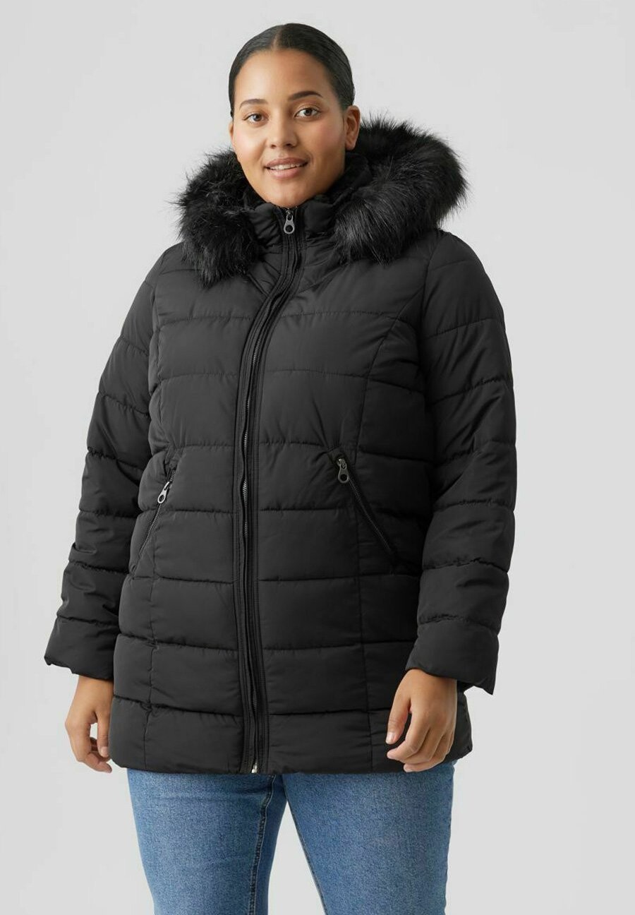 

Зимнее пальто Vero Moda, черный