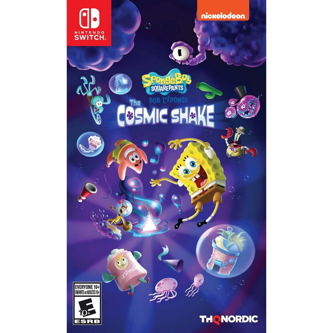Видеоигра SpongeBob SquarePants: The Cosmic Shake - Nintendo Switch ps5 игра thq nordic spongebob squarepants the cosmic shake