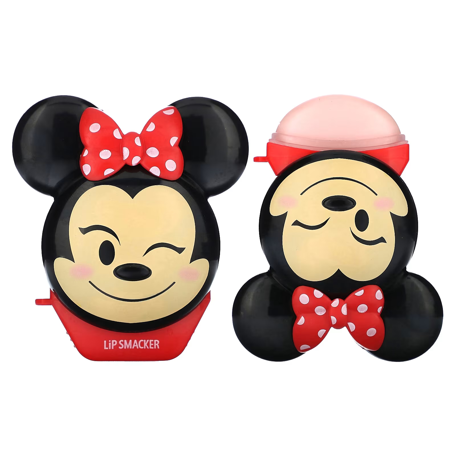 цена Бальзам для губ Lip Smacker Disney Emoji Minnie StrawberryLe-Bow-nade