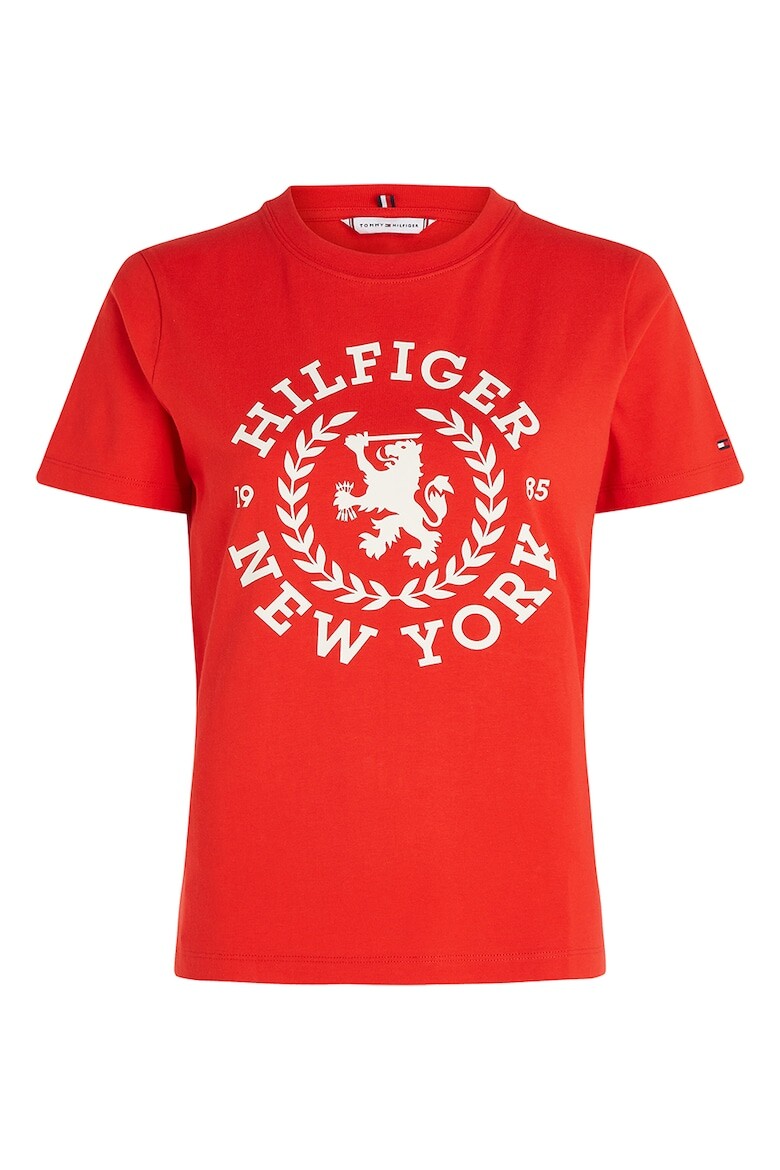 

Футболка с логотипом Tommy Hilfiger, красный