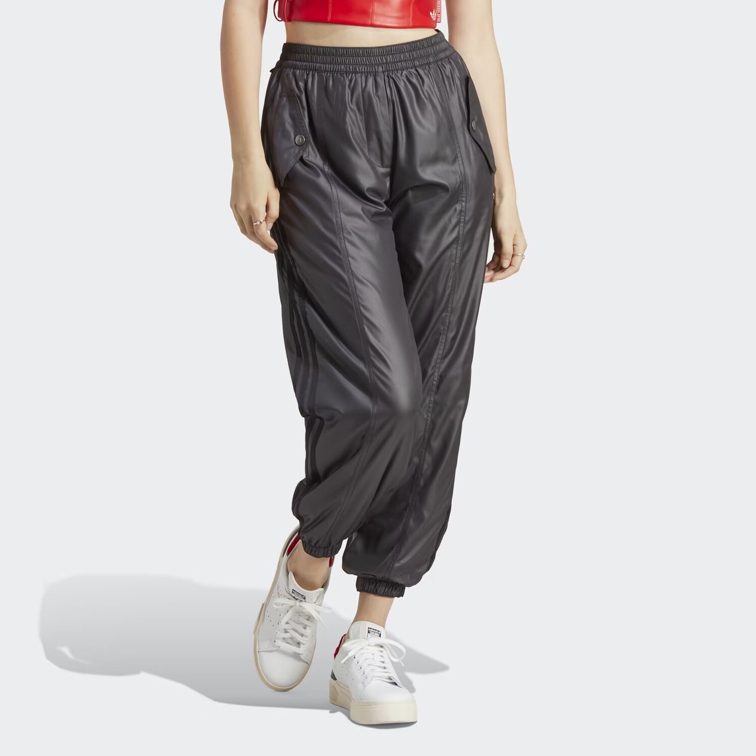 

Тканые джоггеры синего цвета Adidas, Black