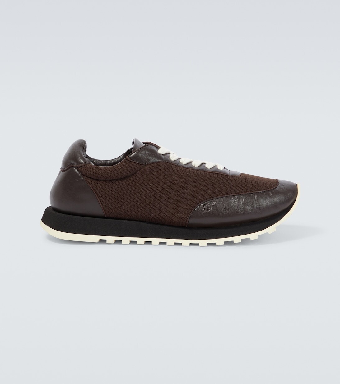 

Кроссовки Owen Runner из сетки и кожи The Row, коричневый