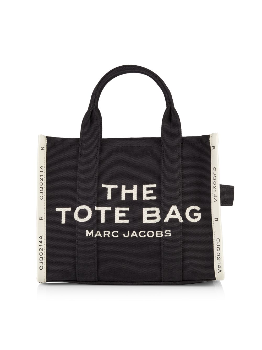 цена Жаккардовая сумка-тоут среднего размера Marc Jacobs, черный