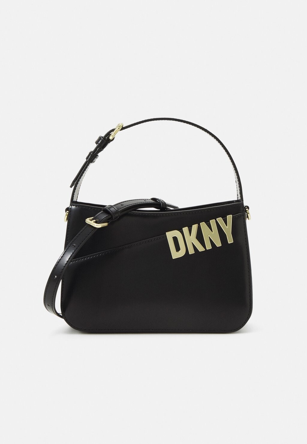 

Сумка через плечо ALISON CLUTCH DKNY, черный/золотой цвет