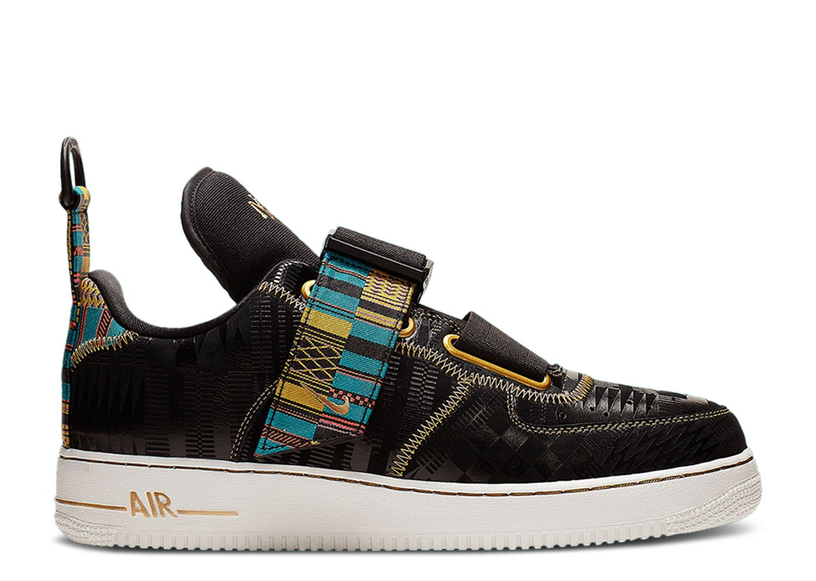 

Кроссовки Nike Air Force 1 Utility 'Black History Month', черный