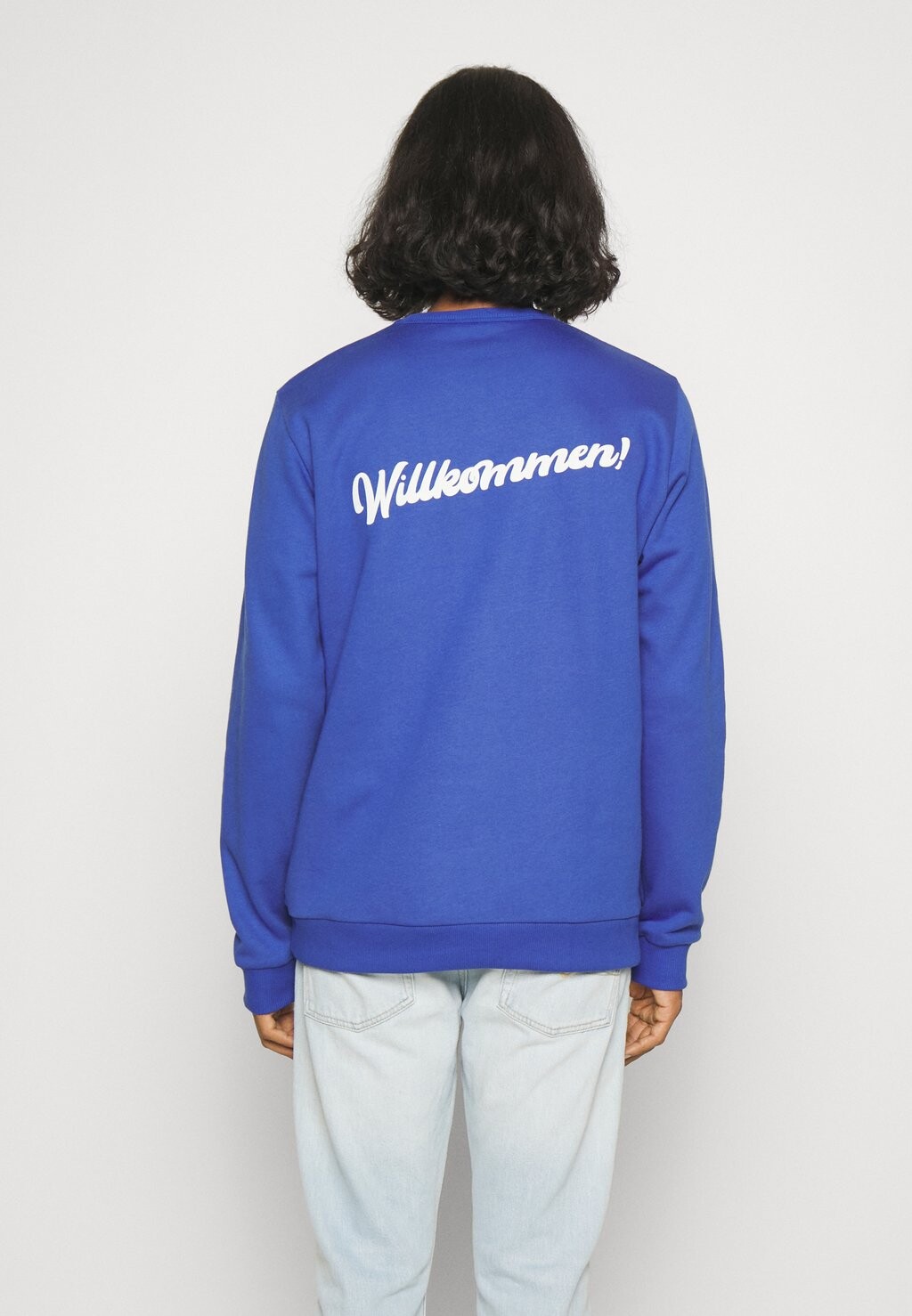 

Толстовка WILLKOMMEN UNISEX Rotholz, кобальт