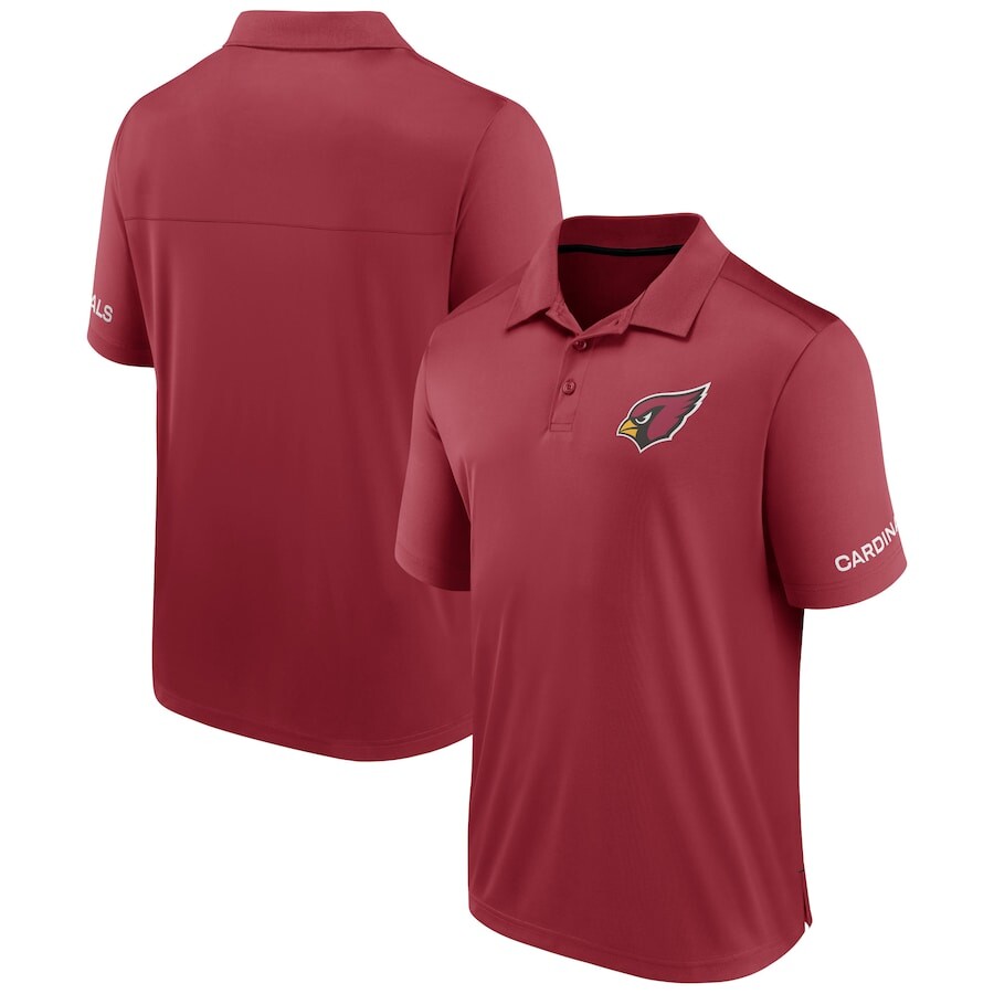 

Поло с коротким рукавом Fanatics Branded Arizona Cardinals, кардинал