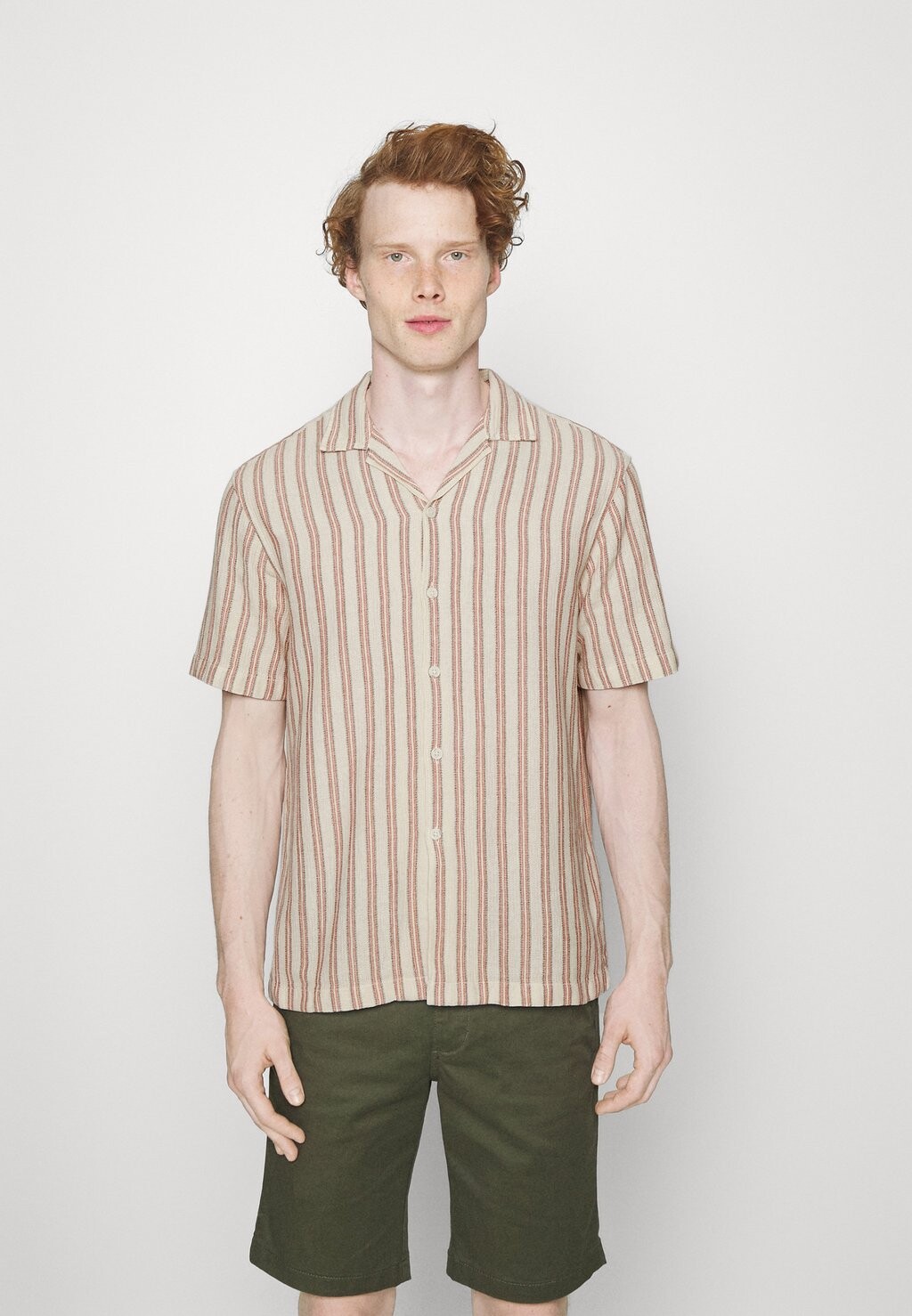 

Рубашка SLH-SAL SS RESORT W Selected Homme, крем