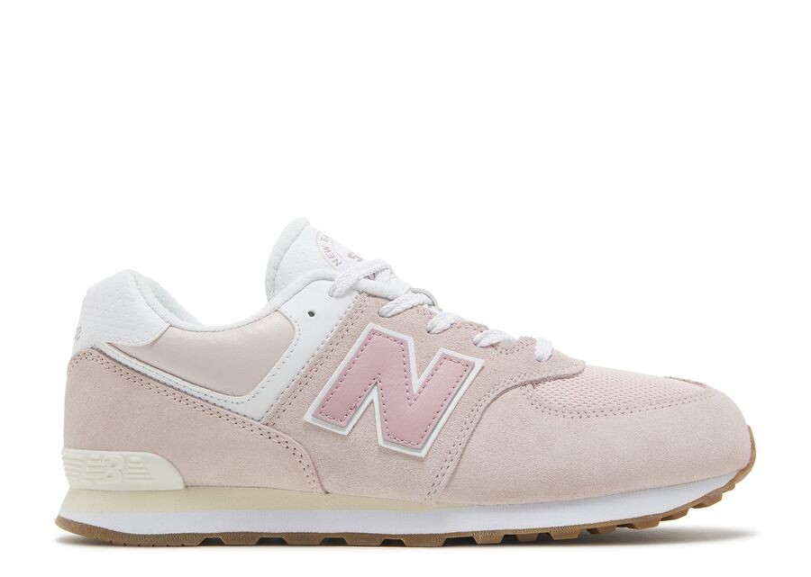 

Кроссовки New Balance 574 Big Kid Wide 'Nb Athletics - Crystal Pink', розовый