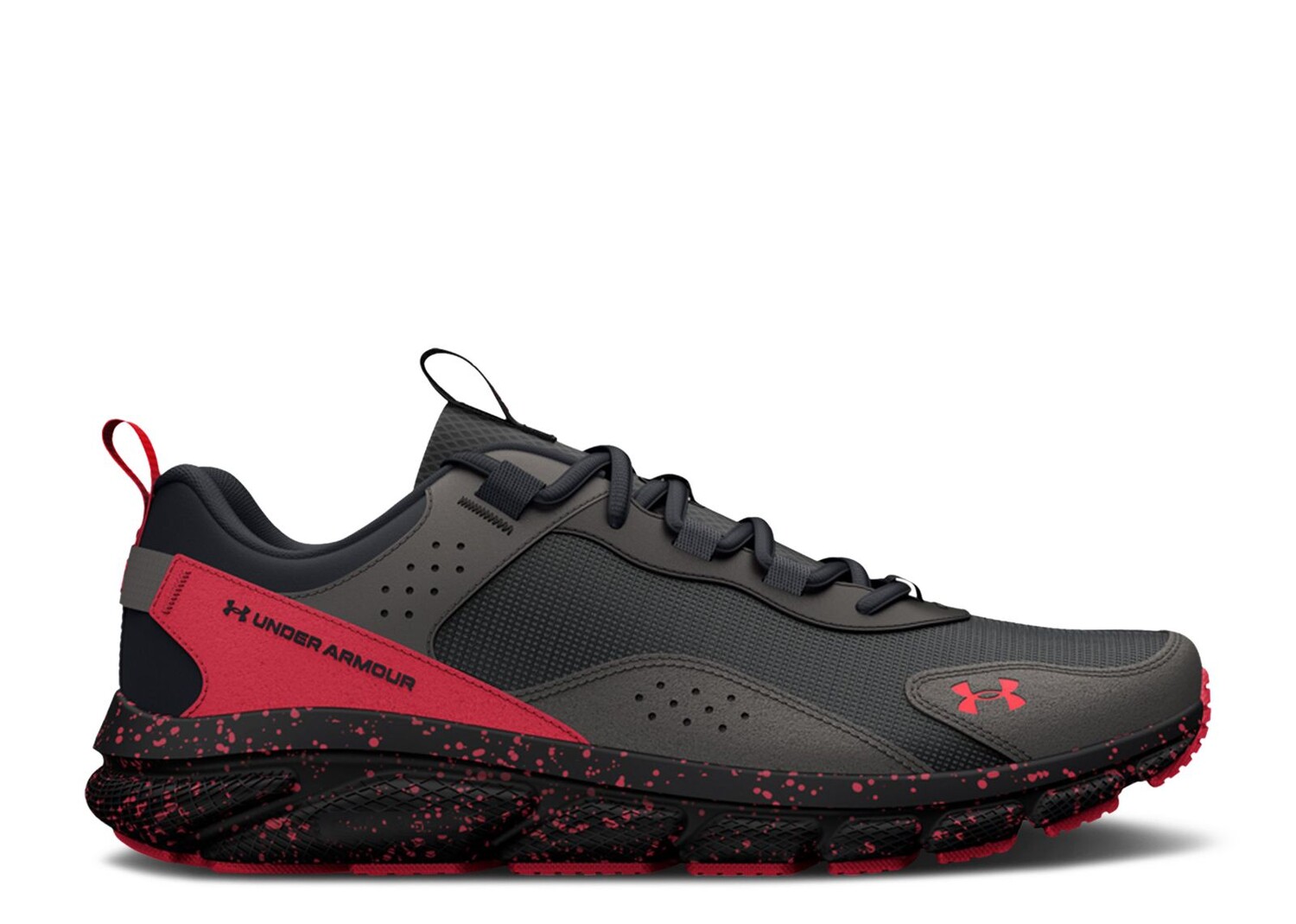 

Кроссовки Under Armour Charged Verssert 'Speckle - Jet Grey Red', серый