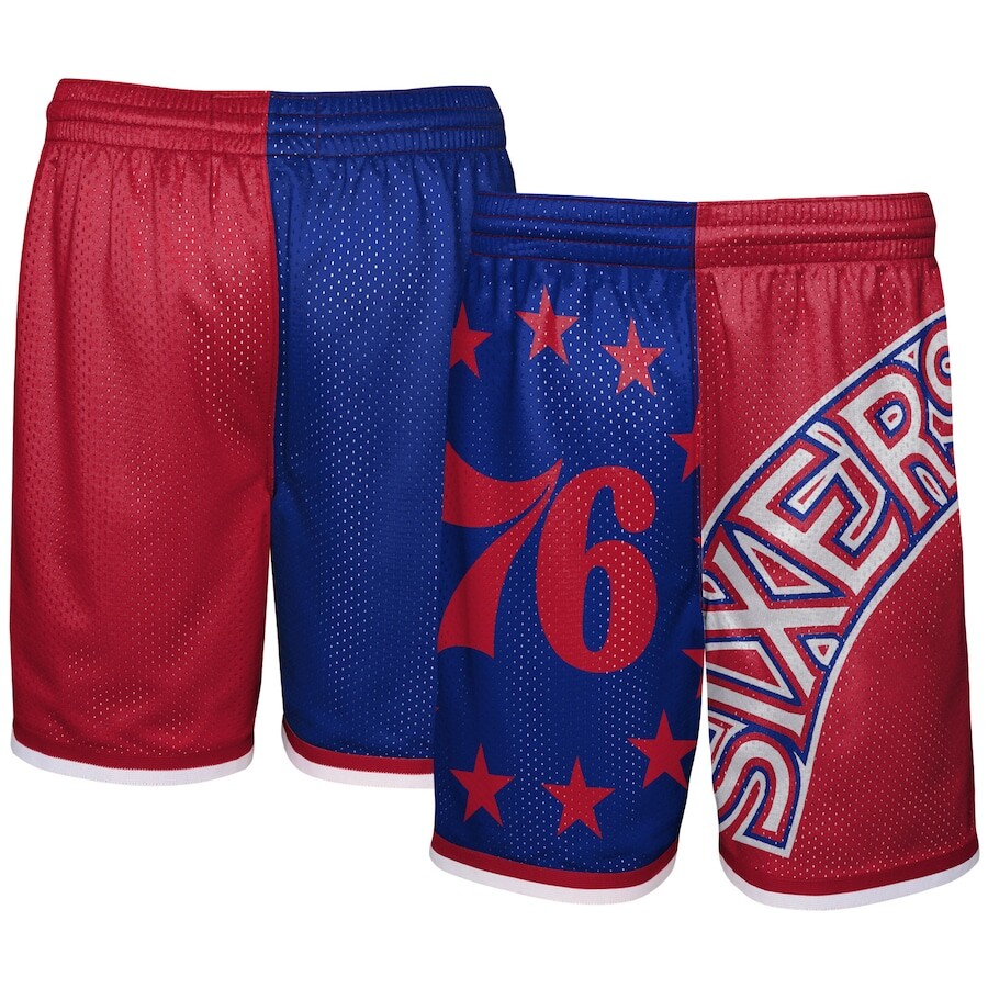 

Шорты Mitchell & Ness Philadelphia 76Ers, красный