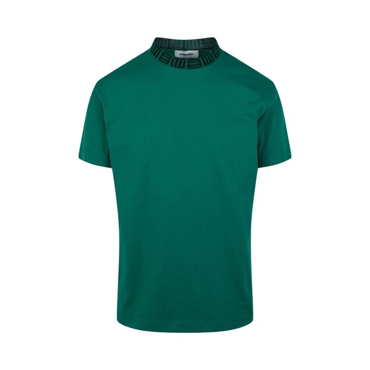 

Футболка Ambush Monogram Rib Collar T-Shirt, зеленый