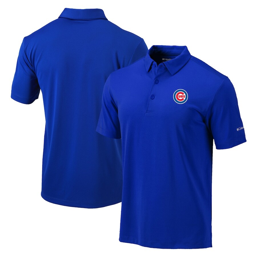 

Поло с коротким рукавом Columbia Chicago Cubs, роял