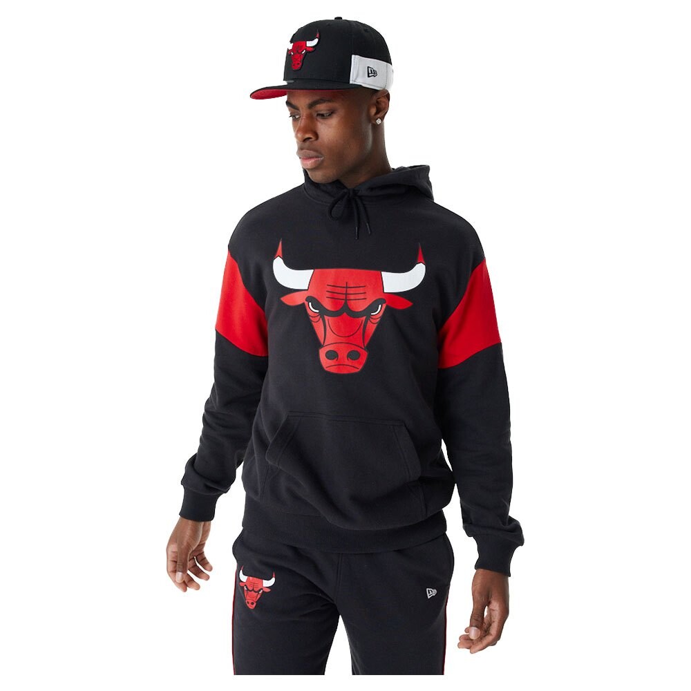 

Худи New Era Chicago Bulls NBA Color Insert, черный