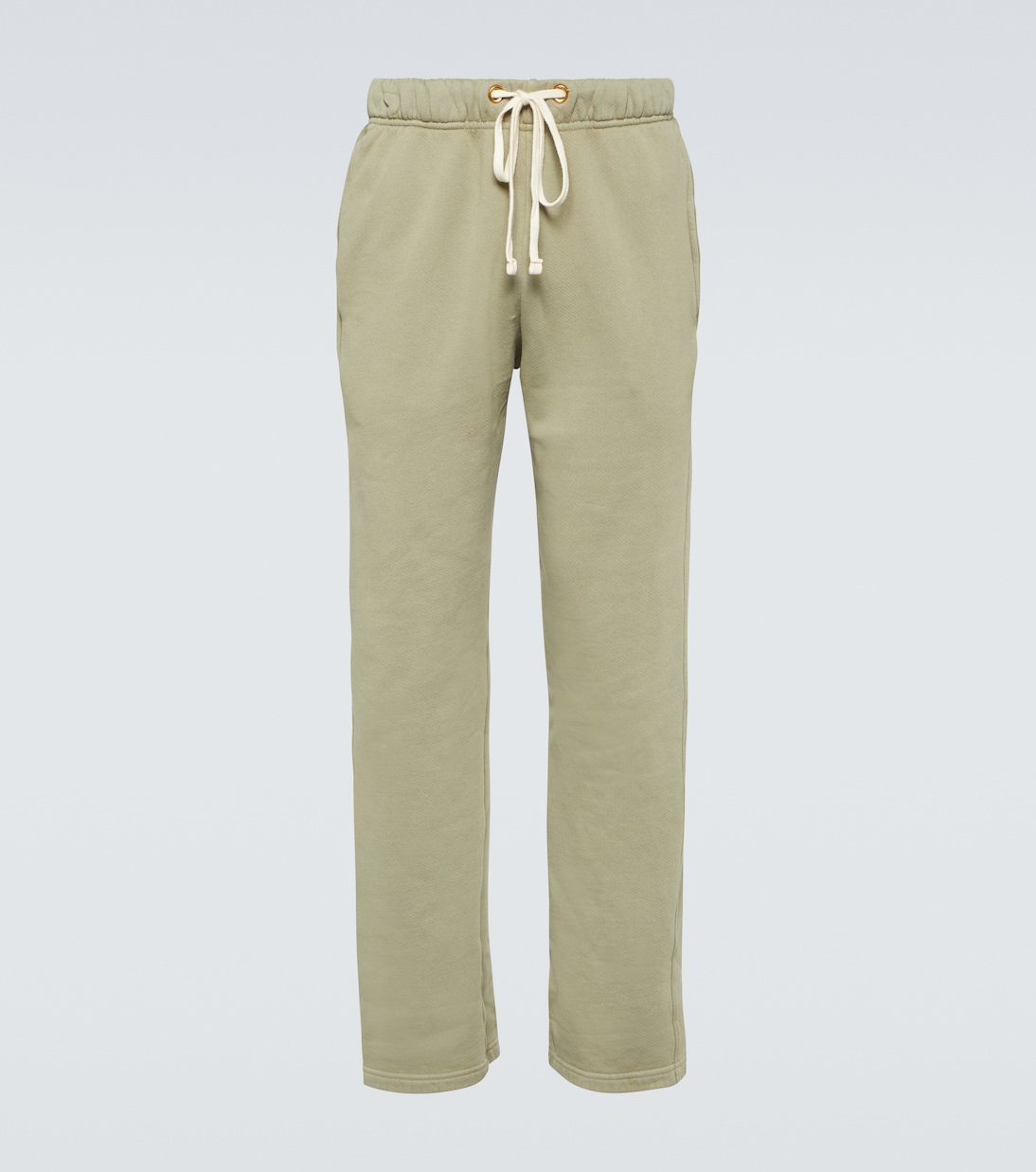 цена Спортивные брюки из хлопкового джерси Les Tien, зеленый