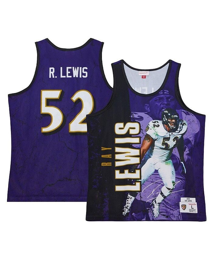 

Мужская фиолетовая майка Ray Lewis Baltimore Ravens 2000 Player Burst Mitchell & Ness, фиолетовый