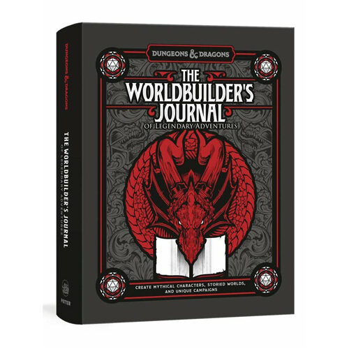 Книга D&D: The Worldbuilder’S Journal To Legendary Adventures