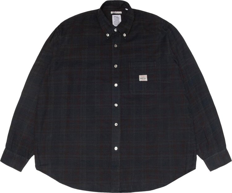 

Рубашка Stussy x Our Legacy Work Shop Check 'Overdyed Navy', разноцветный