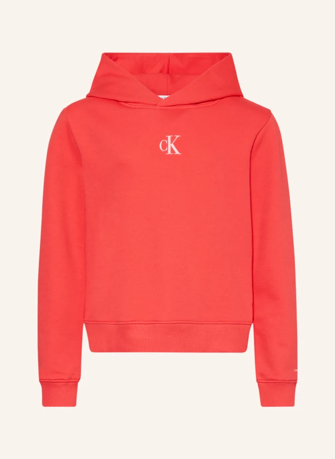 

Толстовка с капюшоном Calvin Klein, розовый