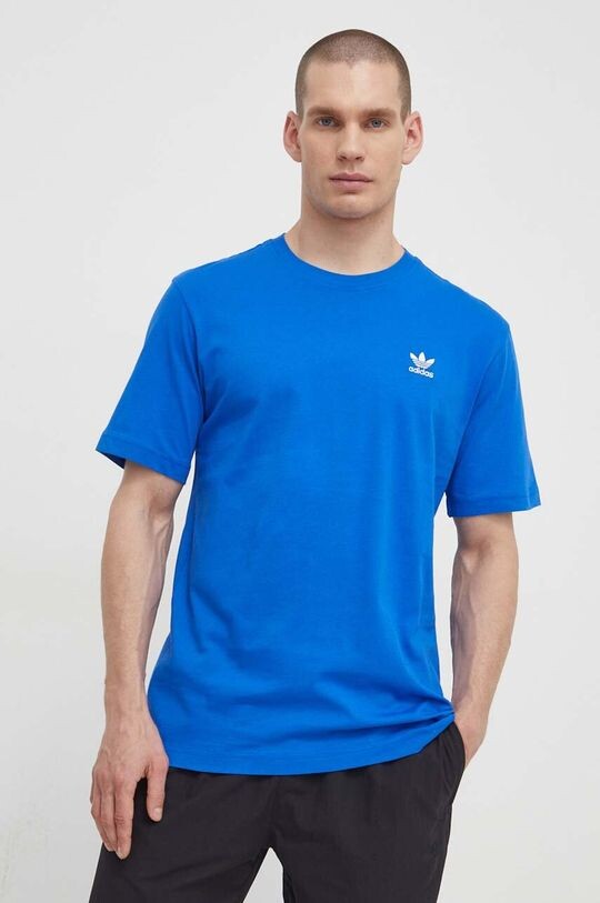 

Хлопковая футболка Essential Tee adidas Originals, синий