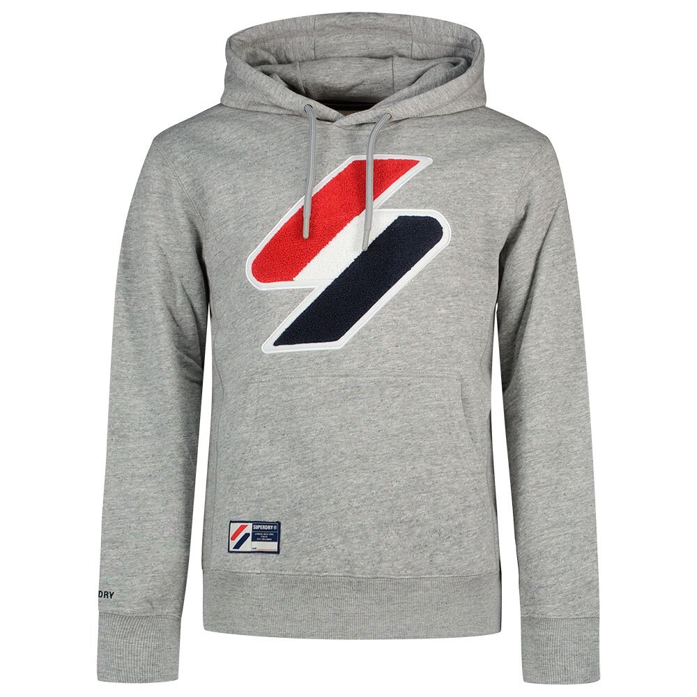 

Худи Superdry Code Logo CHE, серый
