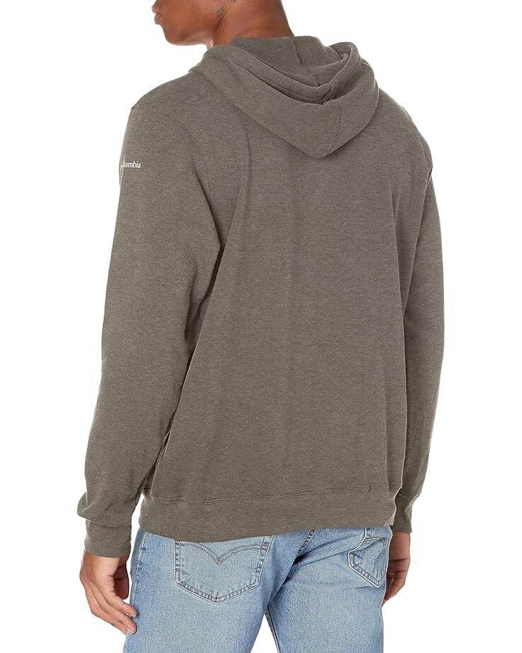 

Худи Columbia Columbia Trek Graphic Hoodie, цвет Charcoal Heather/Treeline Flag Graphic