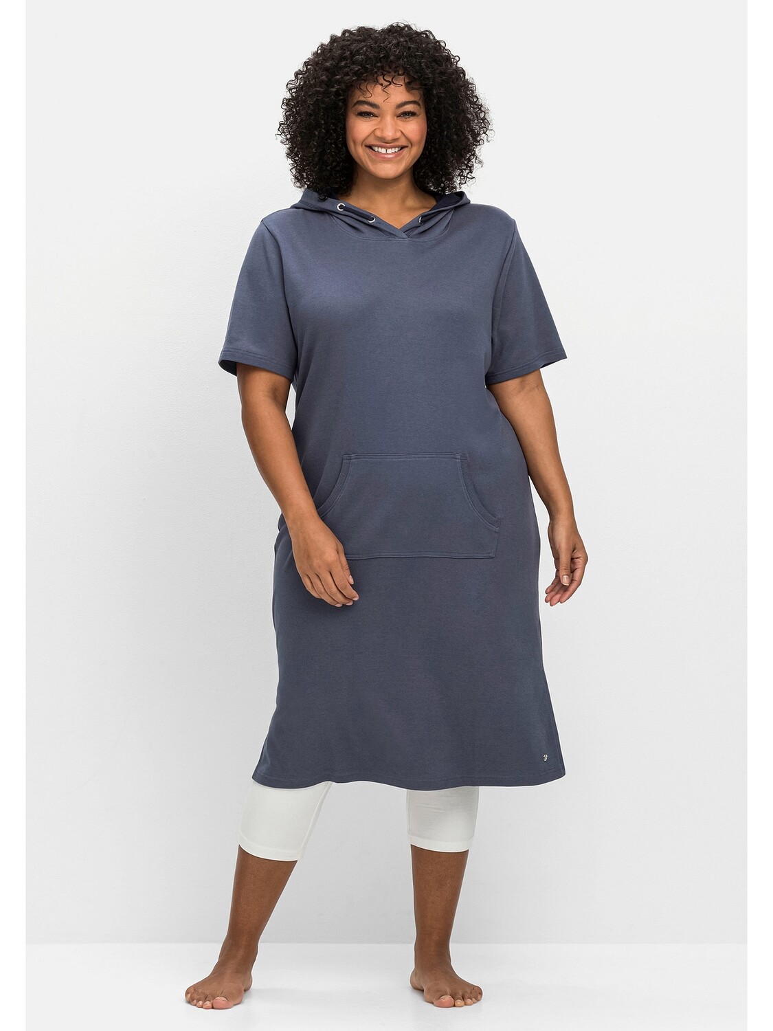 

Платье sheego Relax Shirt, индиго