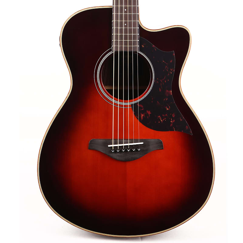 Акустическая гитара Yamaha AC1R Acoustic-Electric Tobacco Brown Sunburst цена и фото