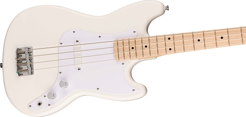 Басс гитара Squier Sonic Bronco Bass Maple Fingerboard White Pickguard Arctic White