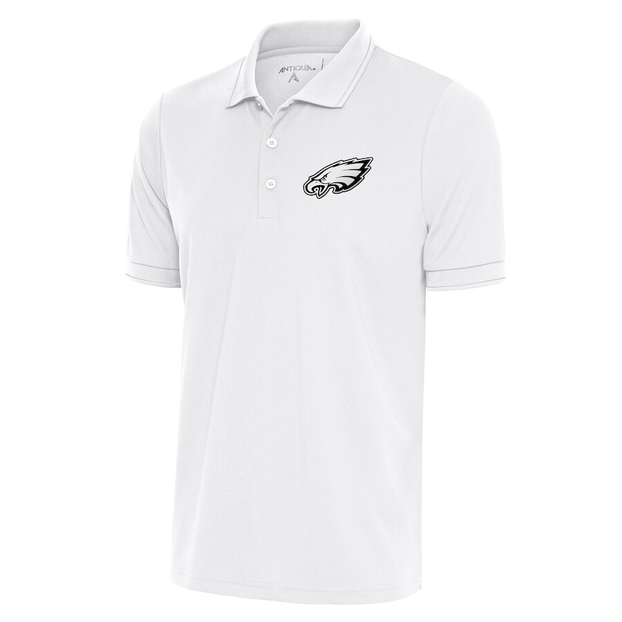

Поло с коротким рукавом Antigua Philadelphia Eagles, белый