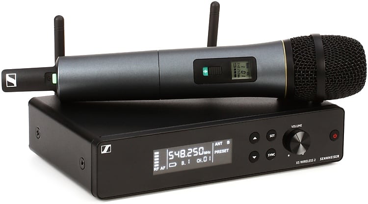 Микрофонная система Sennheiser XSW 2-865-A Vocal Set Wireless Handheld Microphone System - A Band (548-572 Mhz) микрофонная система sennheiser xsw 1 835 wireless handheld vocal microphone system