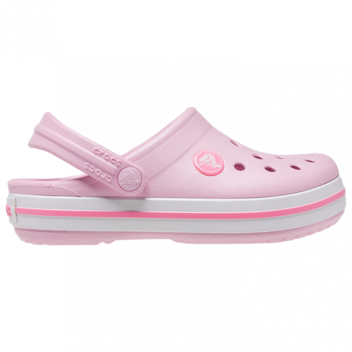 Сандалии Crocs Kid's Crocband Clog, цвет Ballerina Pink