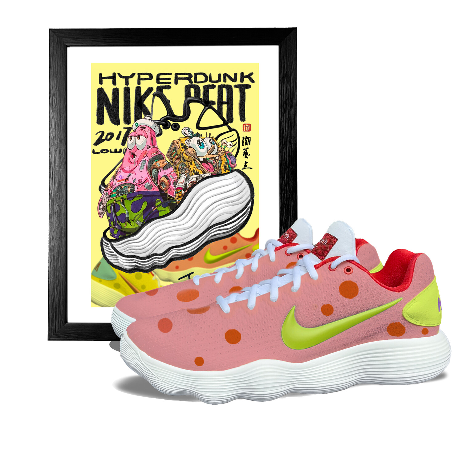 

Мужские баскетбольные кроссовки Nike Hyperdunk 2017, Pink