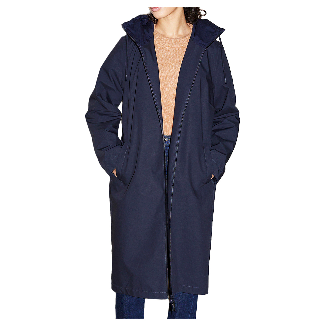 Дождевик Langerchen Women's Coat Glenbrook Backpack, цвет Navy II сказочное женское пальто мягкое повседневное женское осеннее пальто без воротника женская куртка осеннее пальто