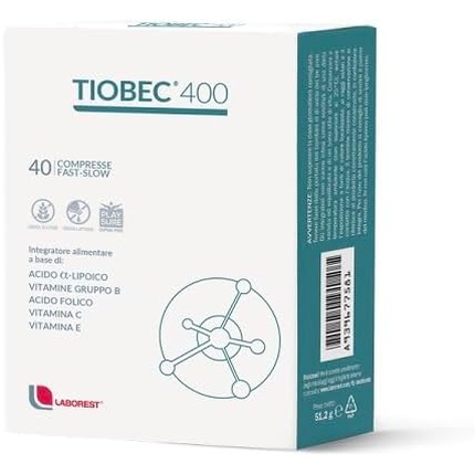 Пищевая добавка Tiobec 400 40 таблеток Fotopharmacy