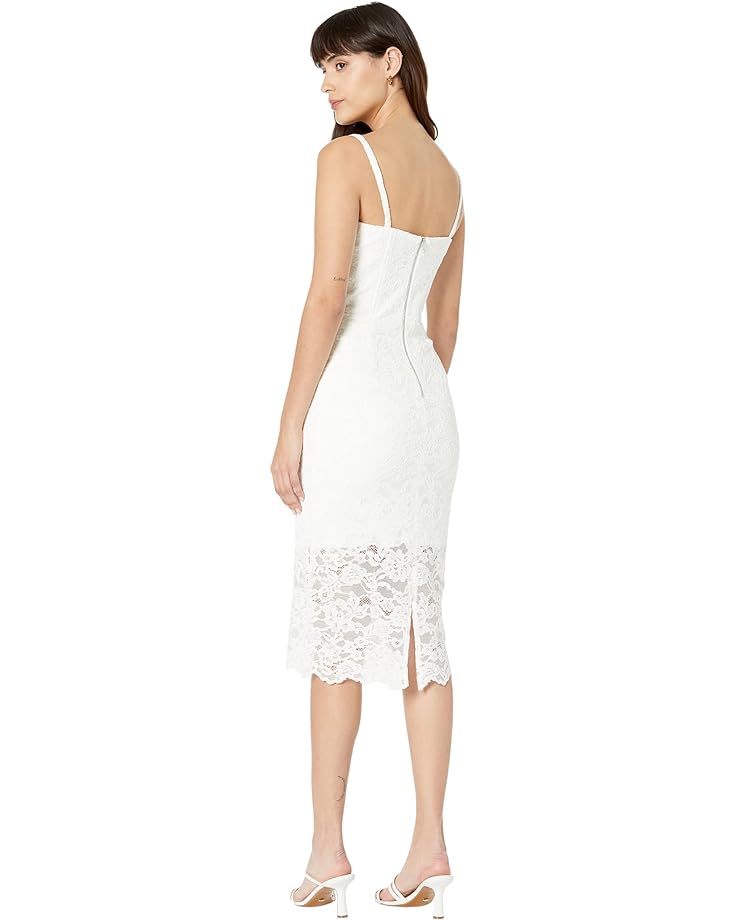Платье Bardot Cleo Midi Lace Dress, цвет Orchid White