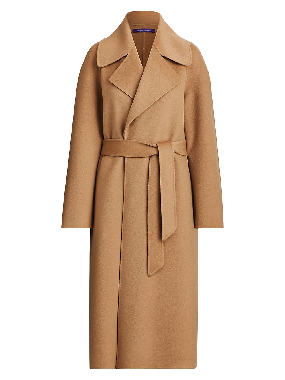 Кашемировое пальто Leonarda Ralph Lauren Collection, кэмел