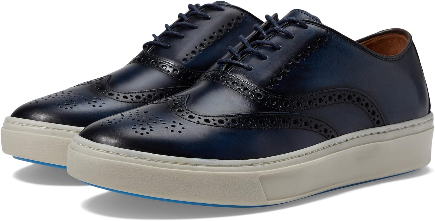 

Кроссовки Hollins Wing Tip Johnston & Murphy, цвет Navy Full Grain