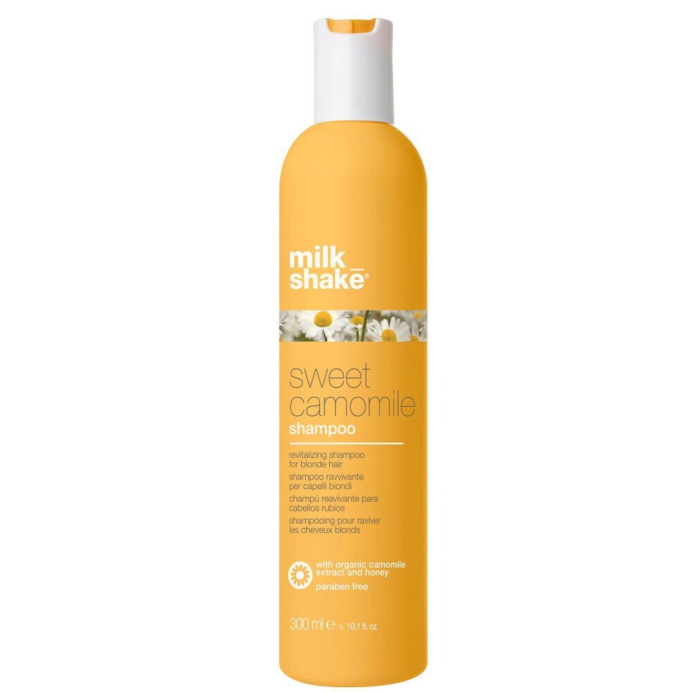 

Восстанавливающий шампунь для светлых волос Milk Shake Sweet Camomile, 300 мл