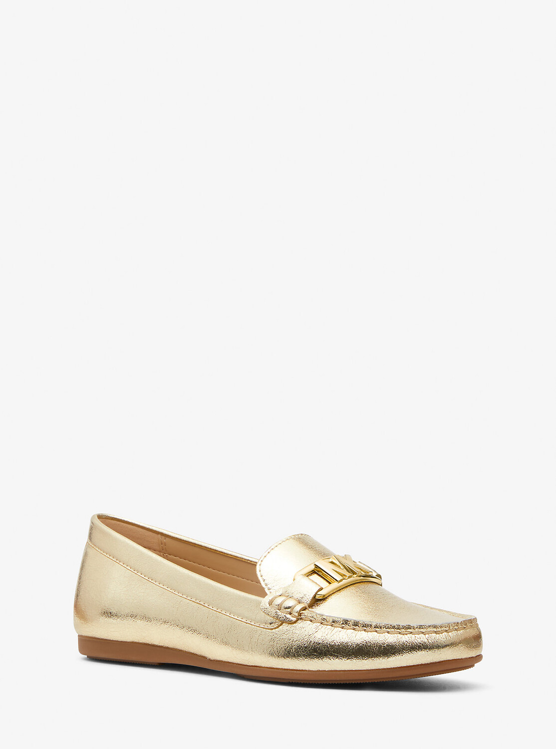 

Мокасины из искусственной кожи цвета металлик Camila Michael Kors, желтый